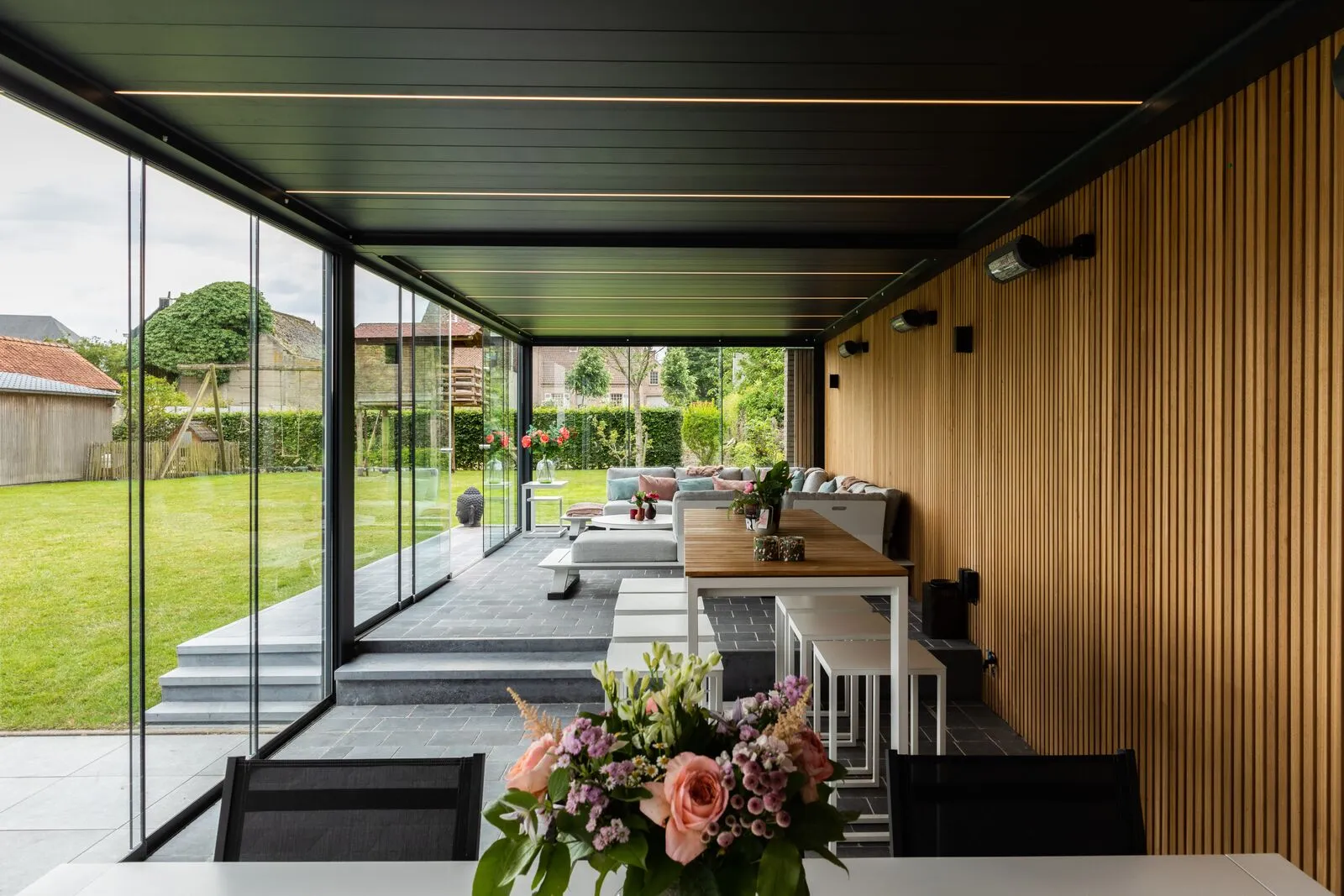 Houten wanden